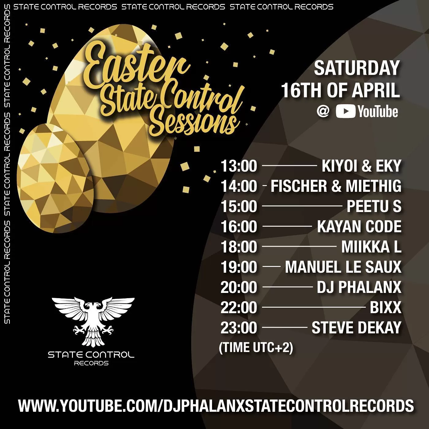 DJ Phalanx State Control Easter Sessions 2022 mp3 image